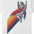 Men's Star Wars Boba Fett Retro Stripes T-Shirt