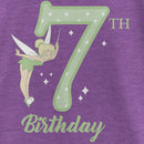 Girl's Peter Pan Tinker Bell 7th Birthday T-Shirt