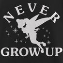 Girl's Peter Pan Tinker Bell Never Grow Up Silhouette T-Shirt