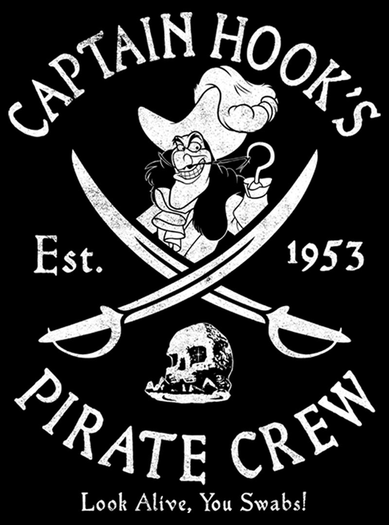 Men's Peter Pan Captain Hook's Pirate Crew T-Shirt