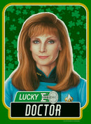 Men's Star Trek: The Next Generation St. Patrick's Day Lucky Doctor Beverly Crusher T-Shirt