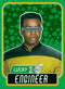 Junior's Star Trek: The Next Generation St. Patrick's Day Lucky Engineer La Forge T-Shirt