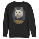 Men's Star Trek: The Next Generation Commander Data Cat Sweatshirt