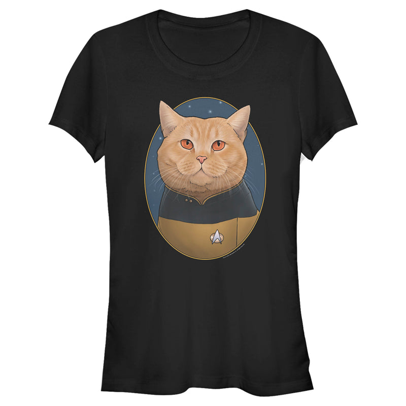 Junior's Star Trek: The Next Generation Lieutenant O'Brien Cat T-Shirt