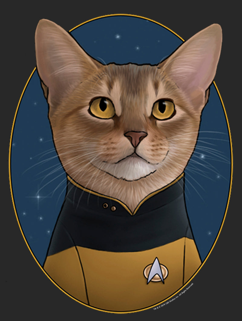 Women's Star Trek: The Next Generation Lieutenant Barclay Cat T-Shirt