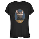 Junior's Star Trek: The Next Generation Lieutenant Commander Geordi La Forge Cat T-Shirt