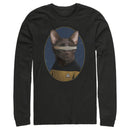 Men's Star Trek: The Next Generation Lieutenant Commander Geordi La Forge Cat Long Sleeve Shirt