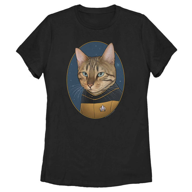 Women's Star Trek: The Next Generation Lieutenant Natasha Yar Cat T-Shirt