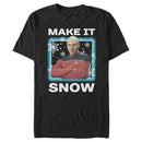 Men's Star Trek: The Next Generation Captain Picard Make It Snow T-Shirt
