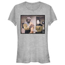 Junior's Star Trek: The Next Generation Worf and Data What Do We Do With This Cat T-Shirt