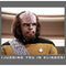 Girl's Star Trek: The Next Generation Worf Judging You in Klingon T-Shirt