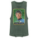 Junior's Star Trek: The Original Series St. Patrick's Day Spock Lucky Science Officer Festival Muscle Tee