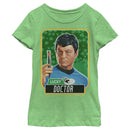 Girl's Star Trek: The Original Series St. Patrick's Day Lucky Doctor McCoy T-Shirt