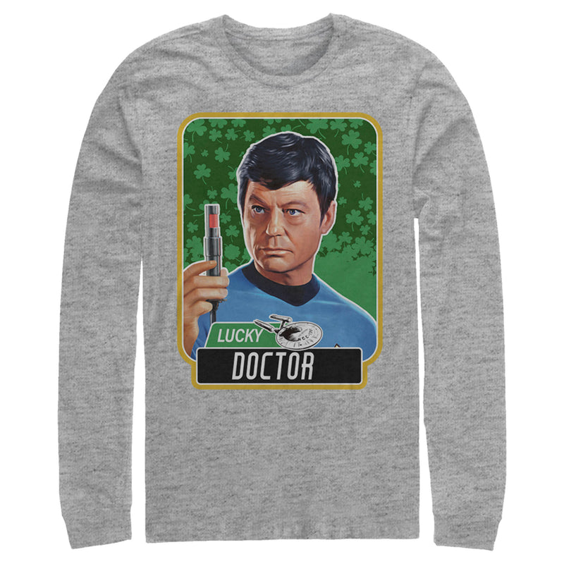 Men's Star Trek: The Original Series St. Patrick's Day Lucky Doctor McCoy Long Sleeve Shirt