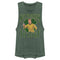 Junior's Star Trek: The Original Series St. Patrick's Day Captain Kirk Set Phasers to Lucky Festival Muscle Tee
