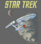 Girl's Star Trek: The Original Series USS Enterprise Discovering New Worlds In Space T-Shirt