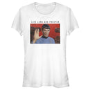 Junior's Star Trek: The Original Series Spock Live Long and Prosper T-Shirt