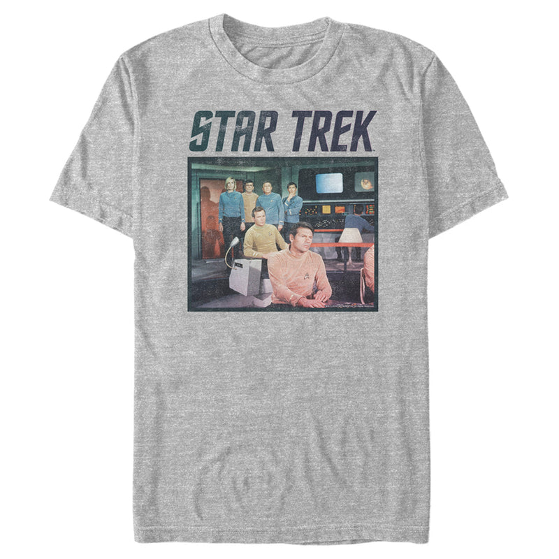 Men's Star Trek: The Original Series Enterprise Crew Poster T-Shirt