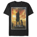 Men's Star Trek: Picard Number One and Picard Poster T-Shirt