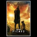 Men's Star Trek: Picard Number One and Picard Poster T-Shirt
