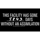 Men's Star Trek: Picard 5843 Days Without an Assimilation T-Shirt