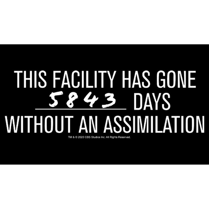 Men's Star Trek: Picard 5843 Days Without an Assimilation T-Shirt