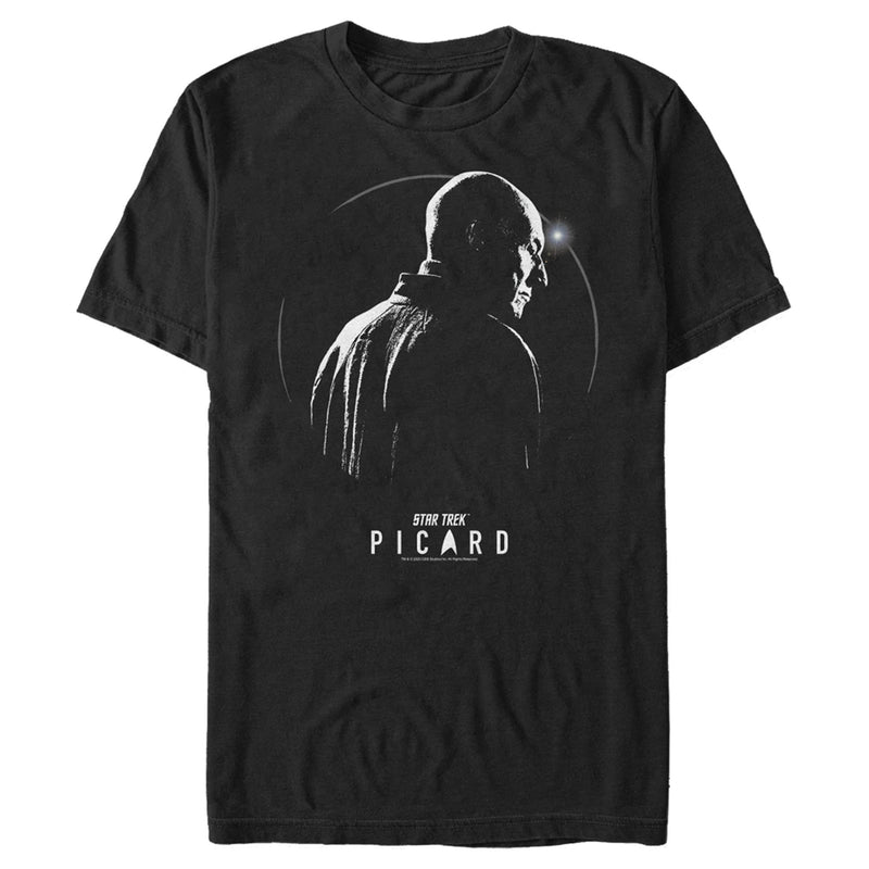 Men's Star Trek: Picard Black and White Picard T-Shirt