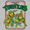 Girl's Teenage Mutant Ninja Turtles Retro Card Frame Logo T-Shirt