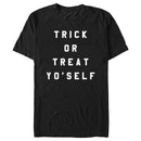 Men's Lost Gods Halloween Trick Or Treat Yo' Self T-Shirt