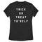 Women's Lost Gods Halloween Trick Or Treat Yo' Self T-Shirt