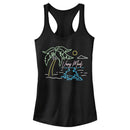 Junior's Lost Gods Neon Vacay Mood Racerback Tank Top