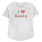 Women's Lost Gods I Heart Santa T-Shirt