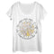 Women's Lost Gods Astrology Vintage Wheel T-Shirt