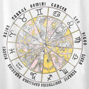 Women's Lost Gods Astrology Vintage Wheel T-Shirt