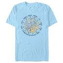 Men's Lost Gods Astrology Vintage Wheel T-Shirt