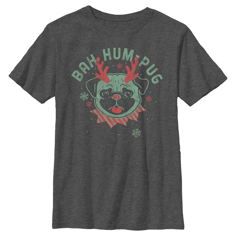 Boy's Lost Gods Distressed Bah Hum-Pug T-Shirt