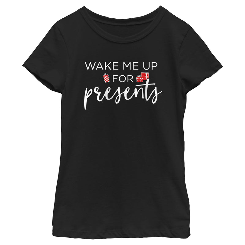 Girl's Lost Gods Wake Me up for Presents T-Shirt