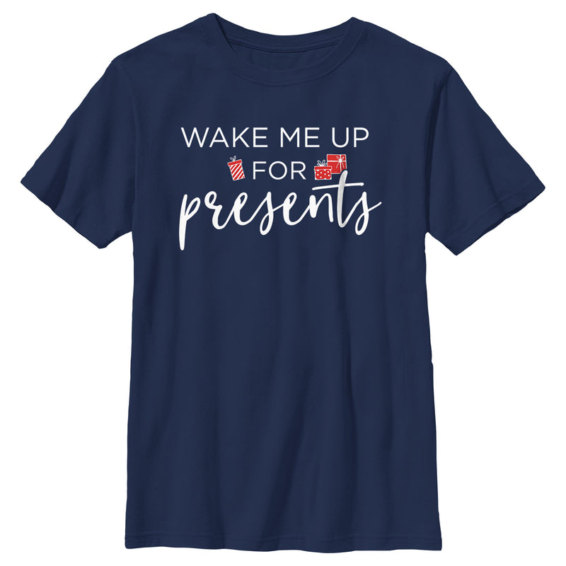 Boy's Lost Gods Wake Me up for Presents T-Shirt