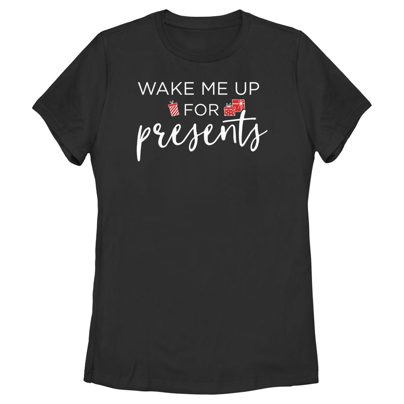 Women's Lost Gods Wake Me up for Presents T-Shirt