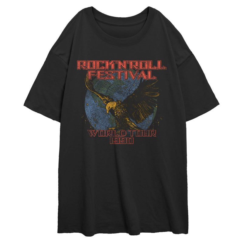 Junior's Lost Gods Distressed 1990 Rock Festival T-Shirt