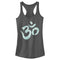 Junior's Lost Gods Blue Om Symbol Racerback Tank Top