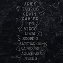 Junior's Lost Gods Zodiac Sign List T-Shirt