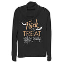 Junior's Lost Gods Trick or Treat Yo' self Cowl Neck Sweatshirt