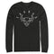 Men's Lost Gods Zodiac Taurus Line Symbol Long Sleeve Shirt