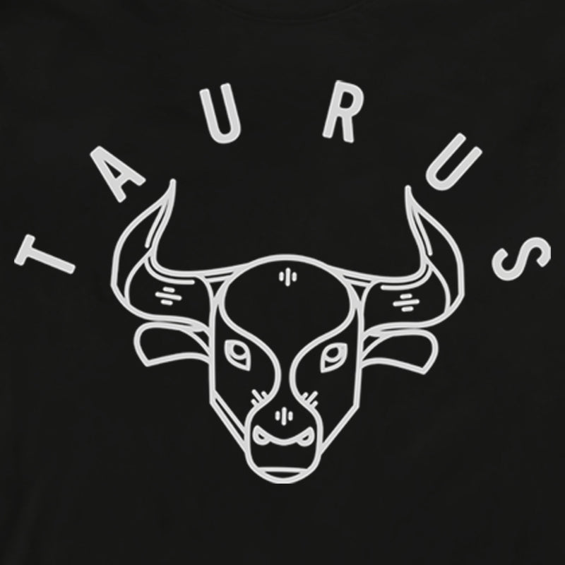 Men's Lost Gods Zodiac Taurus Line Symbol Long Sleeve Shirt