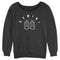 Junior's Lost Gods Zodiac Gemini Line Symbol Sweatshirt