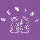 Girl's Lost Gods Zodiac Gemini Line Symbol T-Shirt