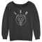 Junior's Lost Gods Zodiac Leo Line Symbol Sweatshirt