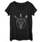 Women's Lost Gods Zodiac Leo Line Symbol T-Shirt