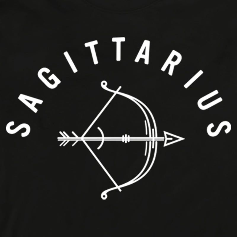 Men's Lost Gods Zodiac Sagittarius Line Symbol Long Sleeve Shirt